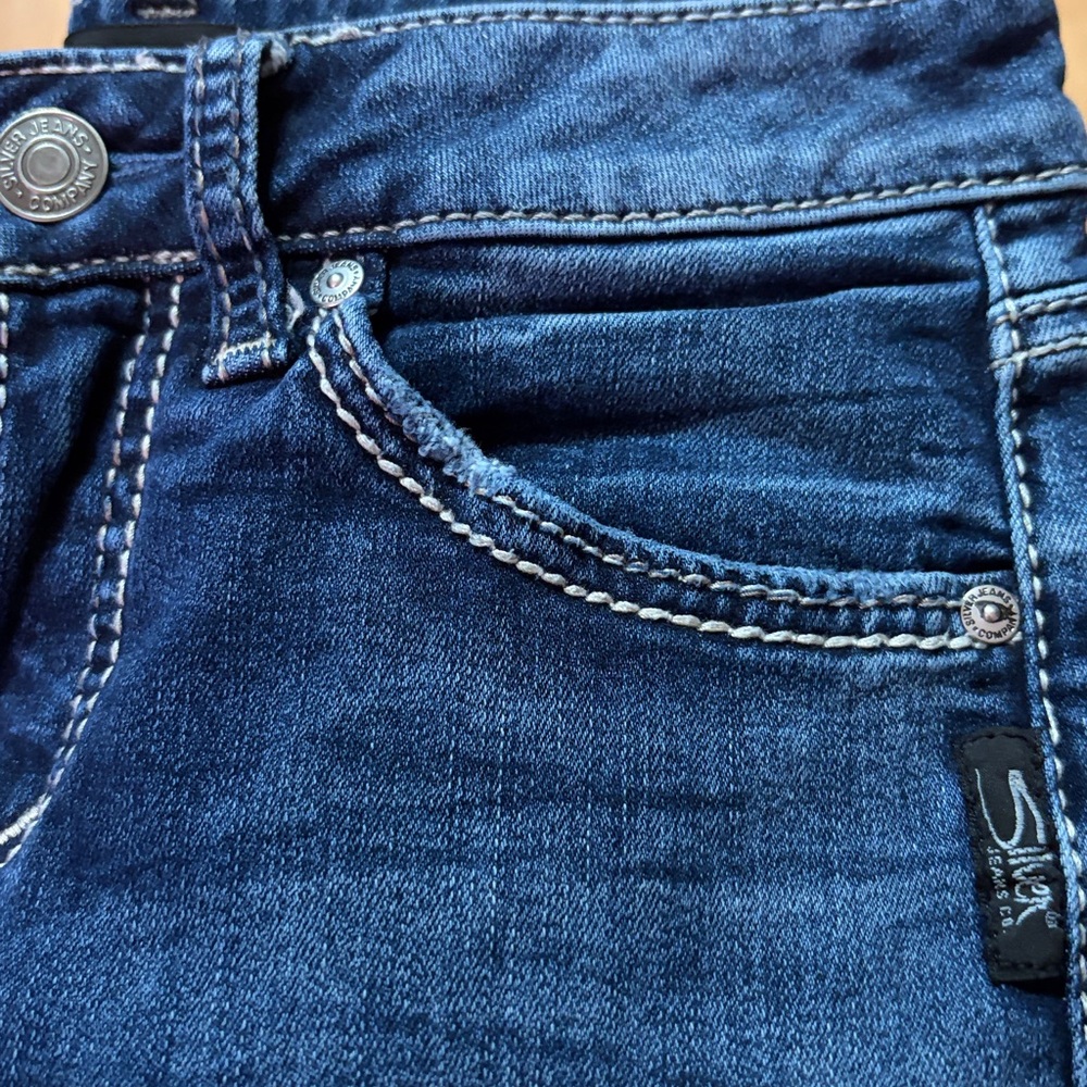 Silver Jeans Co Avery Skinny High Rise Curvy Fit W25 L29 - Picture 5 of 5